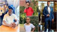 Asamoah Gyan shares 4 new photos of his daughter showing how much she has grown; fans gush over her