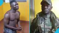 Fake soldier caught in popular military area going to visit nurse on duty