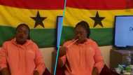 Ghanaian woman Maame Artiste starts her GWR chewing gum marathon, video causes stir