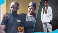 Painful moment as Yaw Sarpong’s children cry at his family home during gathering