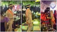 Cheddar: Nana Kwame Bediako Arrives In Military-like Attire At Amponsah Yeboah I's 5th Anniversary