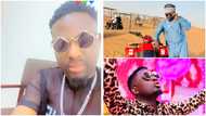 Ghanaian musician Broda Sammy looks classy in a GH¢12,800 Celine T-shirt & GH¢10,200 Gucci shorts