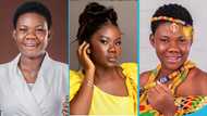 Odehyieba Priscilla turns heads in yellow puff-sleeved gown and flawless makeup