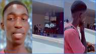Ghanaian man gets emotional as he takes passport to airport to watch people travel, netizens react
