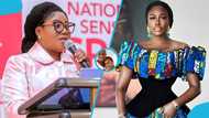 Gender Minister Agnes Naa Momo shares fresh update on Nana Akua Addo's alleged assault case, video