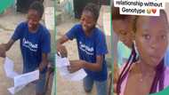 Lady rejoices after going for genotype test and getting the result: "I risked my relationship"