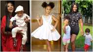 Kafui Danku shares photo with her beautiful daughter and tall son; fans gush over them