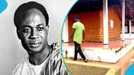 Dr Kwame Nkrumah's 115-year-old family house surfaces online: "Old and still strong"