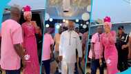 Stephen Adom Kyei-Duah's beautiful daughter slays in a long pink dress and no makeup for her birthday party