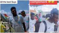 Black Stars: Thomas Partey tells Kudus to gift fan money after singing his praises, video sparks laughter