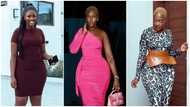 Fella Makafui: Actress flaunts weight loss curves online looking dashing in hot pink, many gush over her new looks