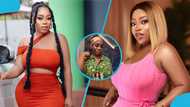 Moesha Boduong sparks reactions with her current state as she celebrates birthday with Mandy Agyapong