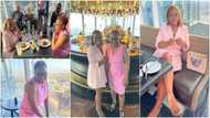 Young Lady Takes Mum Out for Dinner, Adorable Photos Light Up Social Media
