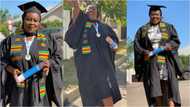 Nana Chelsea: Mum who wanted to defer programme at GIJ due to challenges earns master's degree