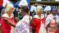 Queen Camilla joins Maasai women in dance, gifted beautiful red shuka in video