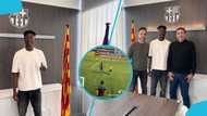 Hafiz Gariba Produces Insane Skills to Beat Marker During Barcelona Youth Team Debut: Video