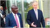Photos: Tony Blair visits Bawumia at Jubilee House for digitalisation discussions
