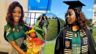 Afia Amoah: Former Nifa SHS student earns master's degree from University of Plymouth in UK