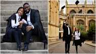 Couple graduate together with distinction at Oxford 2 years into their marriage