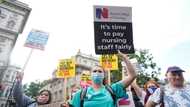 Nurses join other striking UK staff in two December walkouts