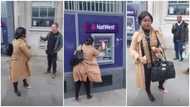 Lady destroys bank's ATM with one of her heels over an unresolved issue with her account