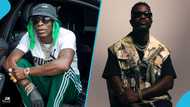 Sarkodie reacts as Shatta Wale talks about their million-dollar project in an interview