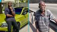 Elderly Ghanaian man who went viral for sweeping the Aburi mountains road receives support