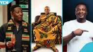 Asamoah Gyan's father passes away, Funny Face, Tracey Boakye, and other stars console him