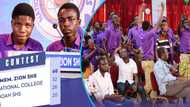 2023 NSMQ: Aggrey Memorial Zion SHS humiliates Ghana National College to reach Central regional finals