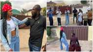 Michy dances with Ras Nene, Pilato and Kyekyeku, funny videos crack ribs