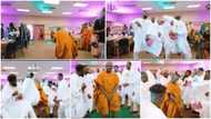 Groom and his men rule wedding ceremony with their handkerchief dance moves, many react to video