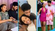 Rahim Banda reunites with his girlfriend Janiece Emefa as she returns to Ghana from abroad, fans gush
