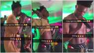 Ghanaian Musician Lasmid Performs Aggressively To Crowd And Takes Off Shirt; Ghanaians React To His Perculiar Antics
