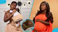 Hajia Bintu gifts luxury gold bracelet to her 2-month-old baby