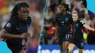 Ghanaian-born Michelle Agyemang scores to help England reach Euro final
