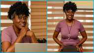 Latest photos of GTV newscaster Akushika Acquaye: growing beautifully stirs reactions