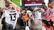 Beautiful moment players of top English club celebrated goal with 13-year-old disabled boy bullied online