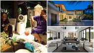 A sneak peek into DJ Khaled's $26 million Miami mansion where he hosted Burna Boy