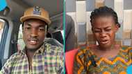 Kumasi-based content creator shows love to a visually impaired street hawker, gifts her GH¢4,000