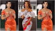 Benedicta Gafah shows off her beauty in dress with high slash; celebs, fans go gaga