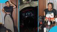 Farida Mahama storms Accra with her friends for private 18th birthday celebrations, video