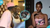 Shatta Wale's daughter Cherissa schools at GIS, attends Medikal's TGMA event on campus in video