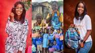 Abena Yeboah: Meet the Ghanaian providing poor students with bags made with pure water sachets