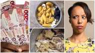 "Ghana isn't hard, you just chose to live in Accra" - GH lady teases as she shows super affordable food she purchased