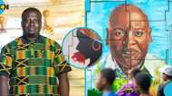 Ashantifest: Beautiful street art by Kumasi SHS students on Asokwa Interchange allegedly defaced