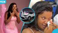 Afronita receives brand new Toyota car gift as she celebrates her 21st birthday, videos drop