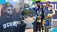 Okatakyie Afrifa gets convoy welcome after touching down in Ghana from USA
