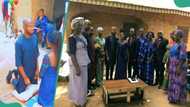 "Simple and unique": Couple hold low-budget wedding in 'compound', pictures emerge online