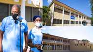 Photos drop as Mahama and his wife renovate 3 dormitories at their alma mater GHANASCO