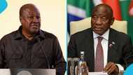 "There was no request": South Africa Presidency reacts after reports Mahama rejected Cyril Ramaphosa visit